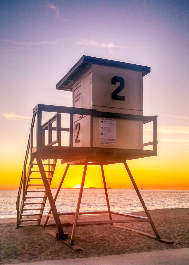 Huntington Beach Lifeguard 2 Photography Art | Rosanne Nitti Fine Arts
