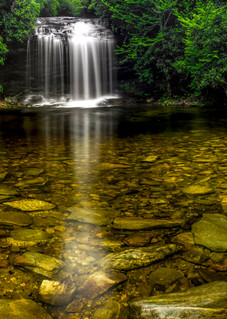 Clear Waters Of Schoolhouse Falls Art | Red Rock Photography