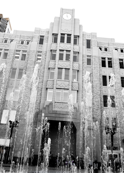 Fort Worth Texas Sundance Square Fountains 