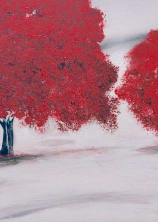 Red Trees Art | Marie Art Gallery