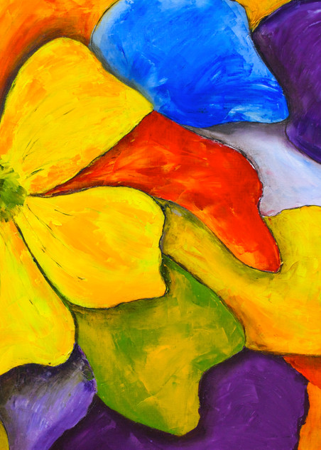 Petals In The Wind Art | Marie Art Gallery