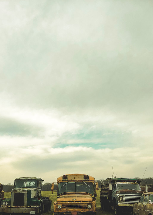 Junk In A Row Art | John Knell: Art. Photo. Design