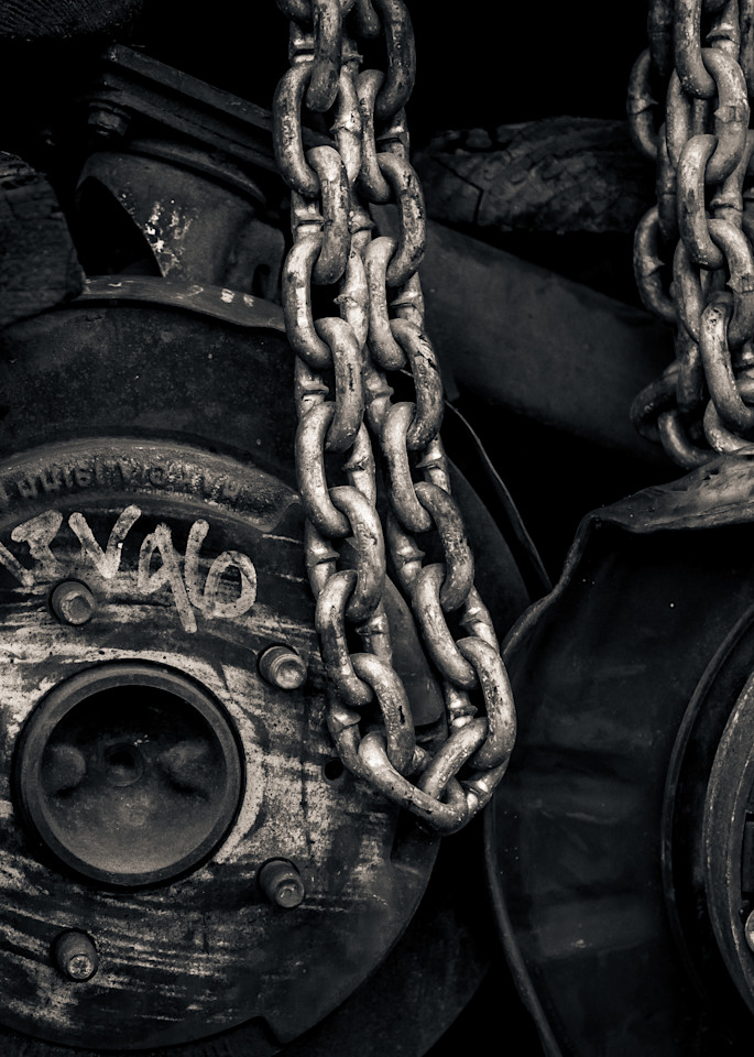 Wheels And Chains Photography Art | Dan Katz, Inc.