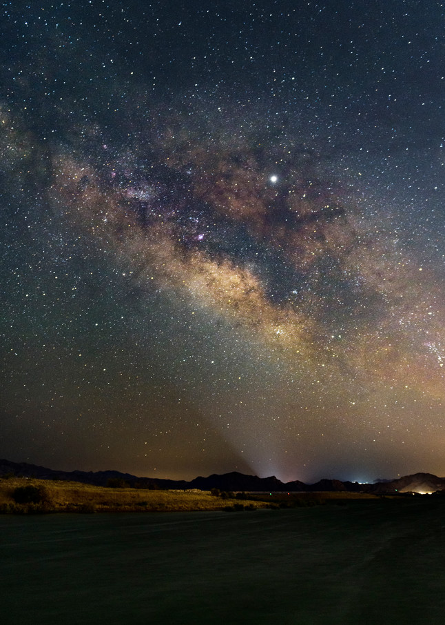 Milky Way Over Lake Mead Photography Art | Jarrod Ames Photography 