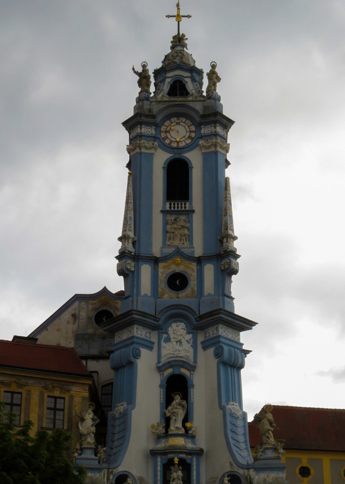 Blue Tower, Church Tower, Durnstein, Wachau Valley, Austria