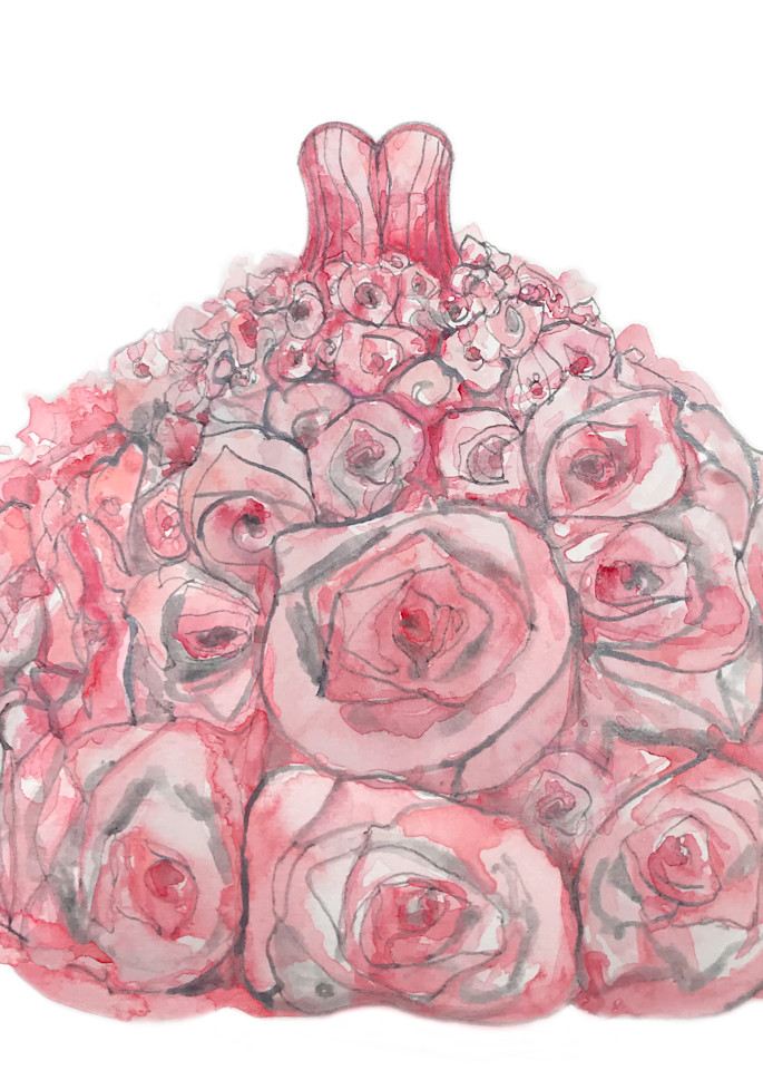 Rose Dress Art | Digital Arts Studio / Fine Art Marketplace