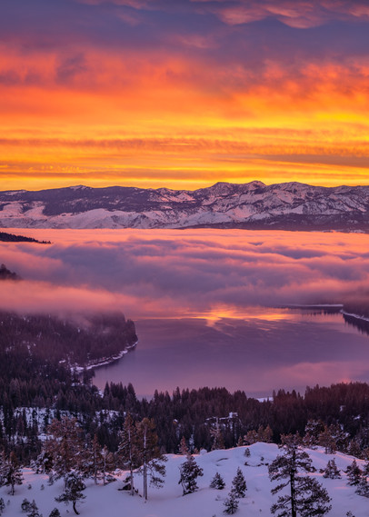 Donner Lake Sunrise photo