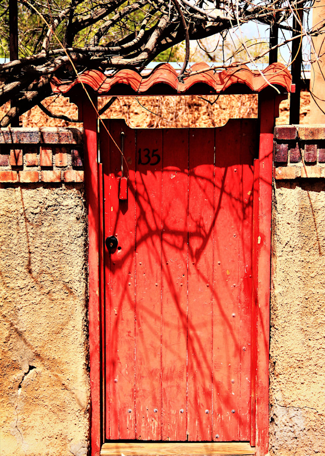 01  Red Door Santa Fe, New Mexico Photography Art | RuddFotos
