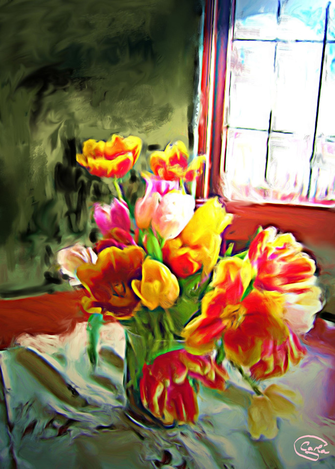 Spring Tulips Art | Carla Dreams