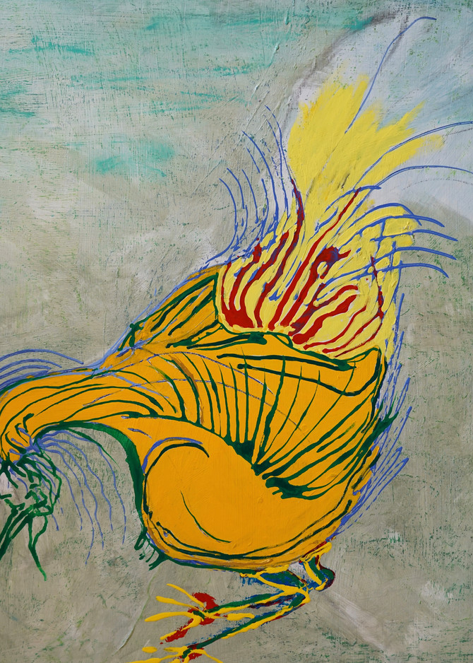 Chicken Scratch Art | Pam White Art