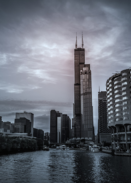 Willis Tower And Marina City Photography Art | Connie Villa Photography