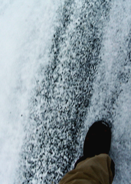 Slush Foot in Winter