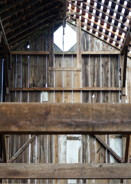 Structural Bones - California old barn architecture photograph print