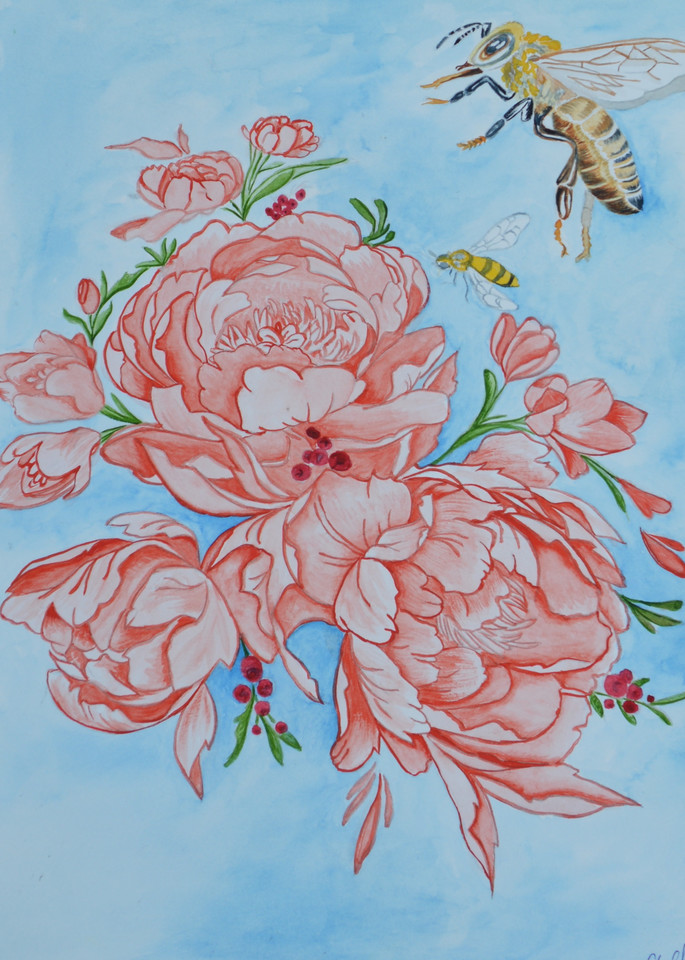 Bee Still My Heart Art | InspiringLee