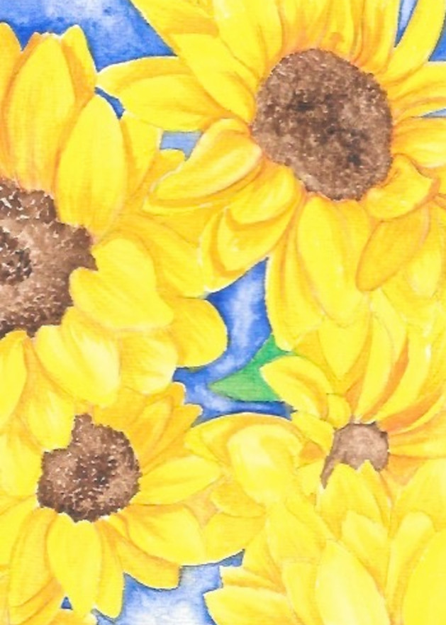 Sunflowers #1 Art | InspiringLee