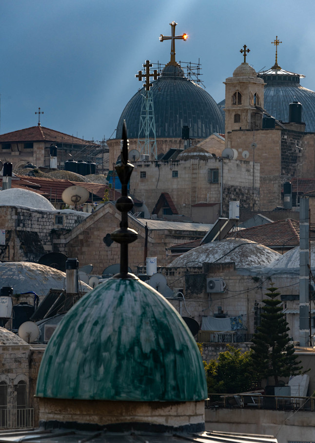 Christian domes of Jerusalem