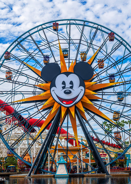 Mickey Fun Wheel At California Adventure Photography Art | William Drew Photography