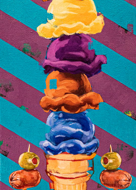 Ice Cream   Gummy Bear Art | Matt Pierson Artworks