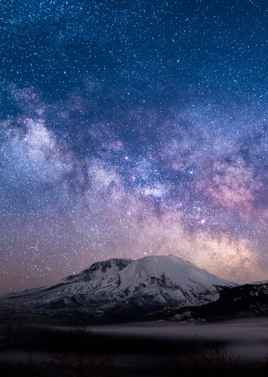 Mt St Helens Milkyway