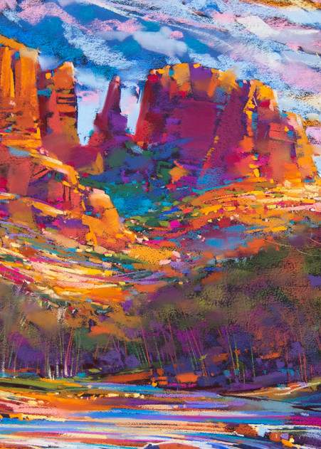 Cathedral Rock Shadow Art | Michael Mckee Gallery Inc.