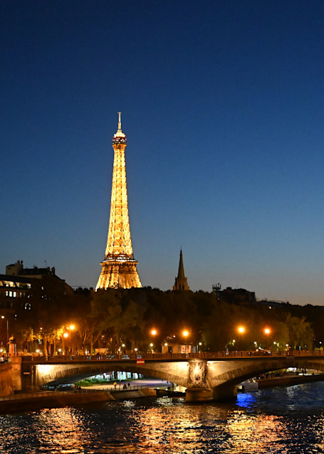 Eiffel Tower, Siene River, Paris Photography Art | Steve Rotholz Photography