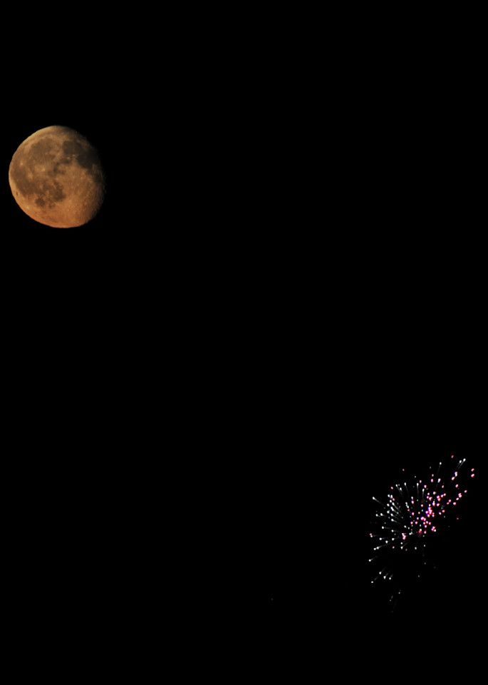 The Moon and The Fireworks