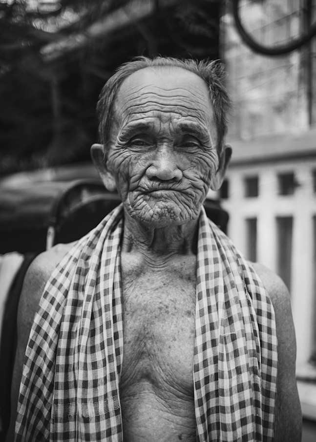 Man On The Street, Phnom Penh Photography Art | Photography's Dead