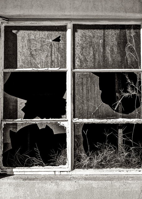 Broken Windows In Trona Art | Shaun McGrath Photography