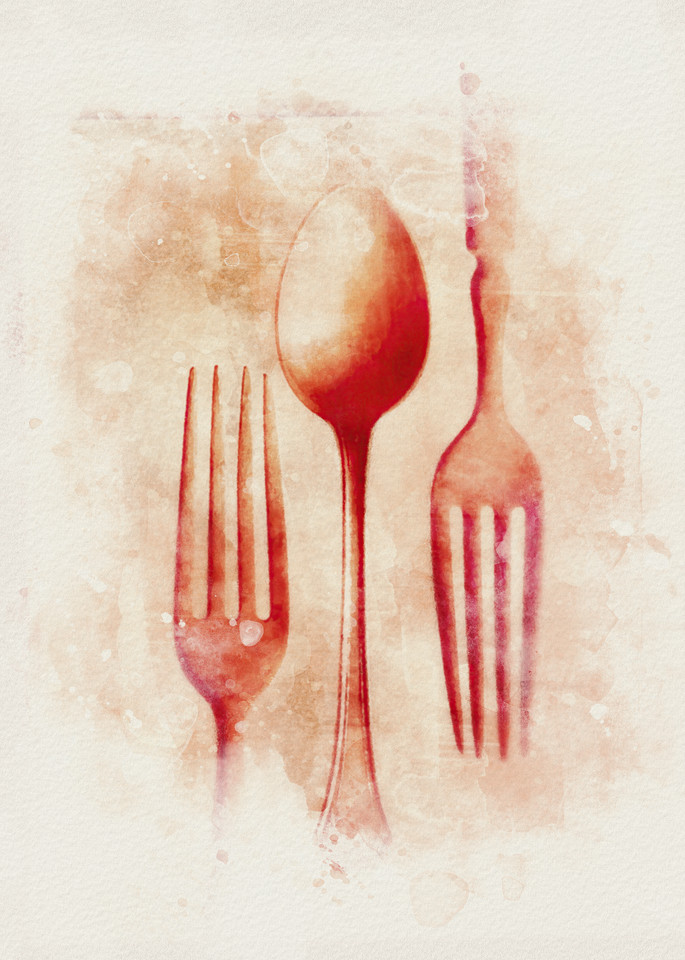 Forks And Spoon Study 01 Art | Mark Steele Photography Inc
