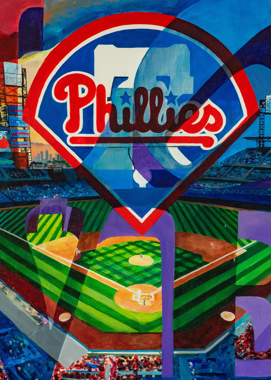 Phillies Love. Open Edition Art | Cortney Wall Fine Art