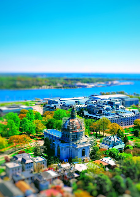 Naval Academy Chapel Dome Art | Jeff Voigt Owner/Aerial Photographer