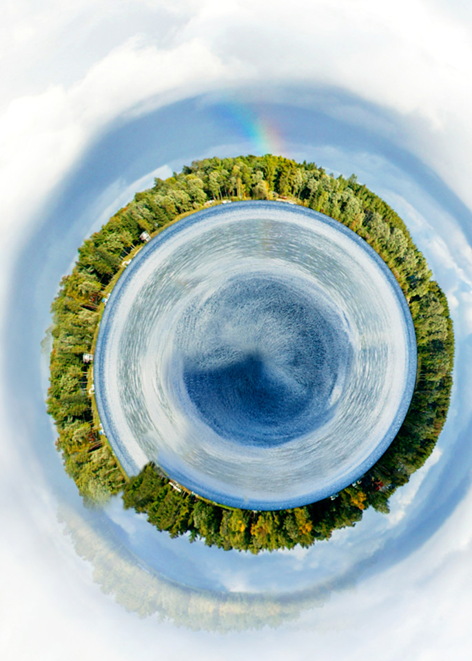 Long Lake Planet, Fine Art Photography by Laura Grisamore.