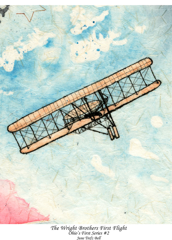 Special Edition - The Wright Brothers First in Flight  |  June Bell Artist
