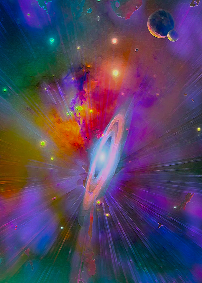 Space Fantasy Art - Galaxy in Space - Don White Art Dreamer
