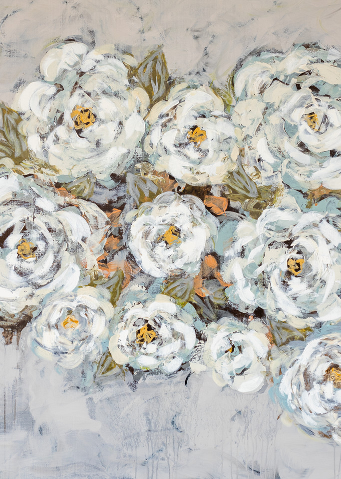 White Camellias Art | Claire Gowdy Art