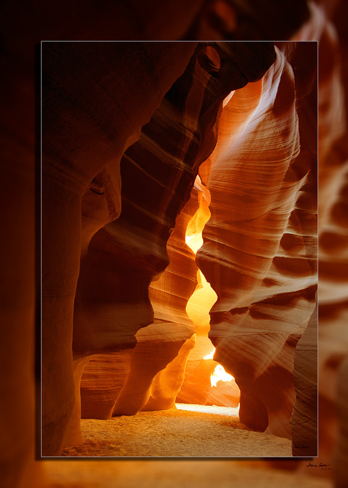 Antelope Canyon   Entrance 3 D Photography Art | Whispering Impressions
