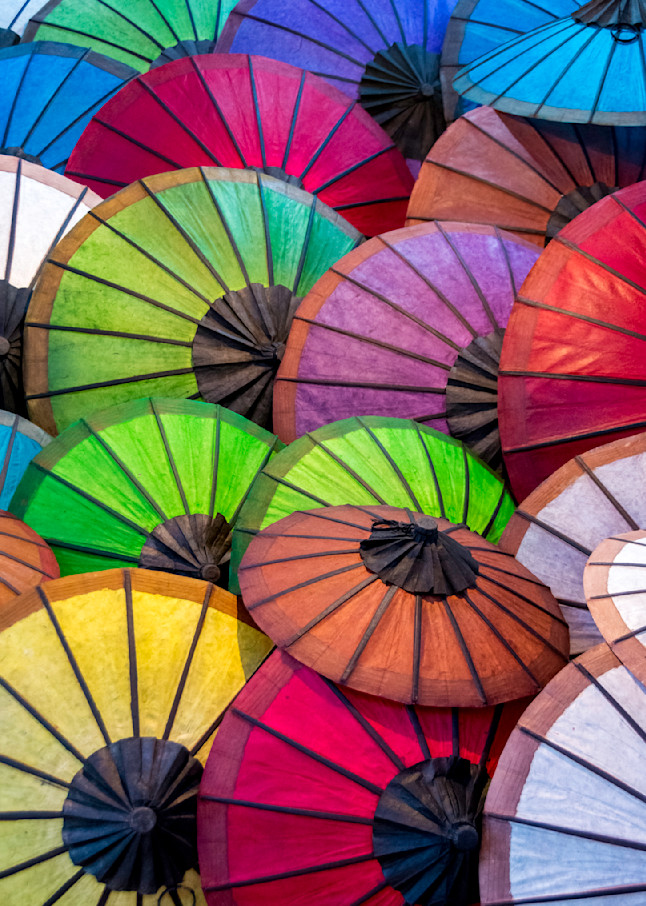 Asian umbrellas