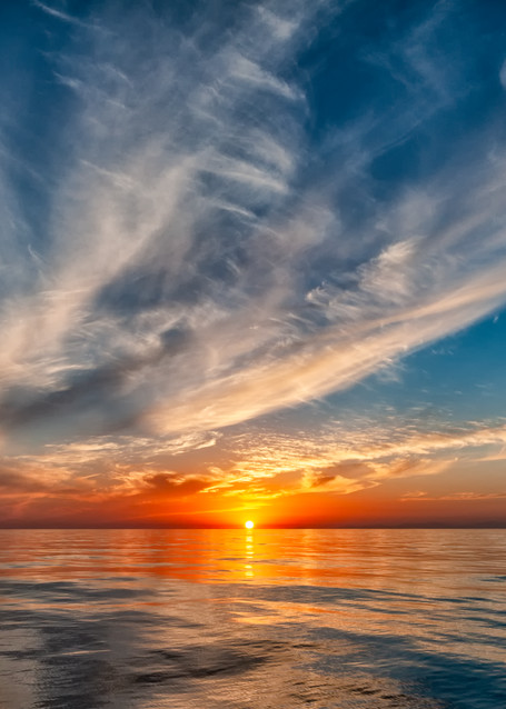 Setting Sun in the Sea of Cortez | Seascapes Collection | CBParkerPhoto Art