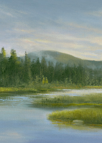 *Sunrise Over Meatchum Pond Art | Tarryl Fine Art