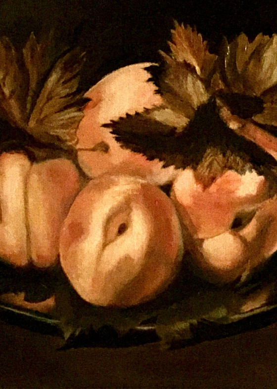 Caravaggio's Peaches Art | Scott Dyer Fine Art