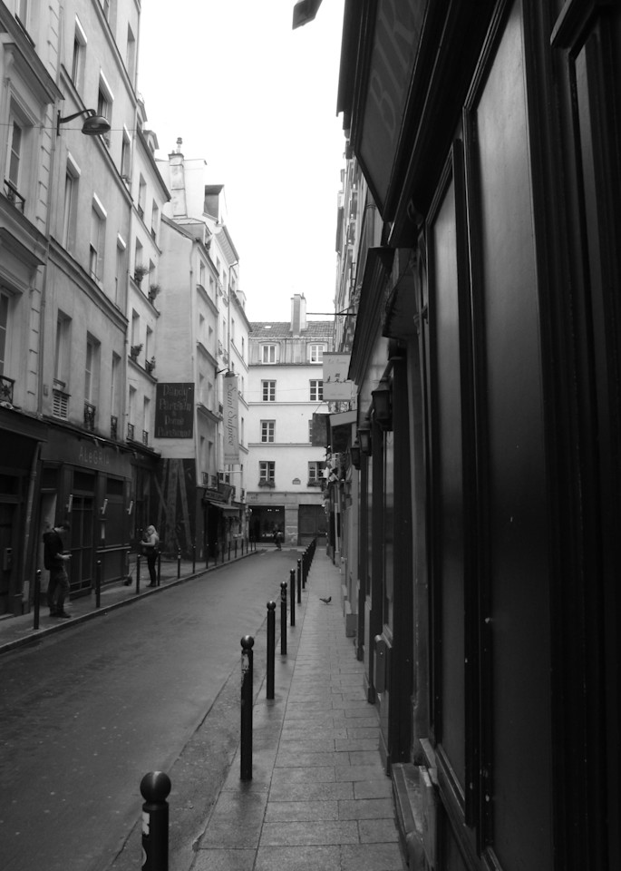 Left Bank,  Paris #1, Black And White Photography Art | Photoissimo - Fine Art Photography