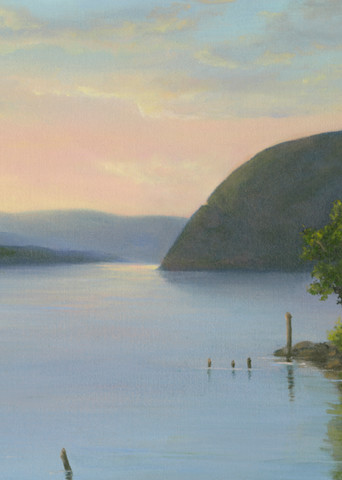 *Sunrise Over The Hudson From Plum Point, Ny Art | Tarryl Fine Art