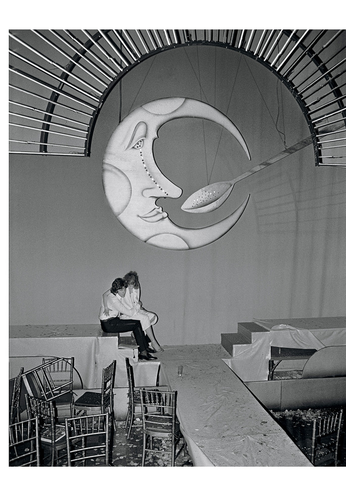Studio 54, Moon & Spoon, 1977 Photography Art | Bill Bernstein Fine Art Collection