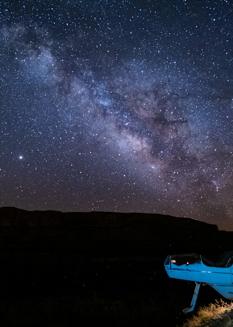 Milky Way Over Galaxy, Bluff Utah Photography Art | John Gregor Photography
