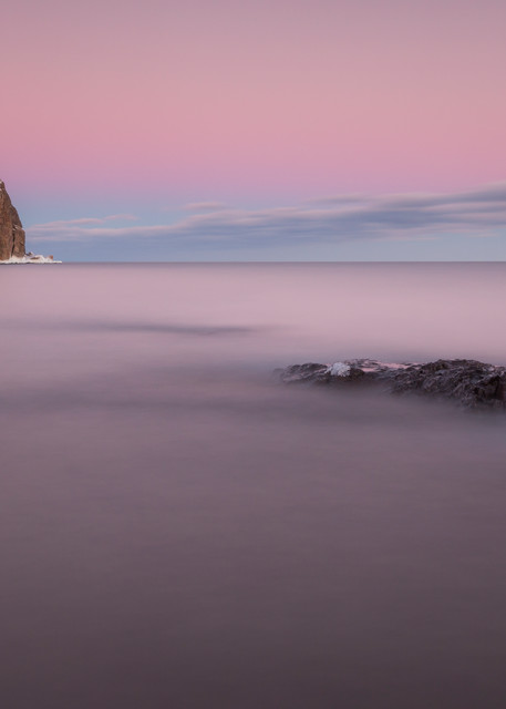 Split Rock Pink Sunset Photography Art | John Gregor Photography