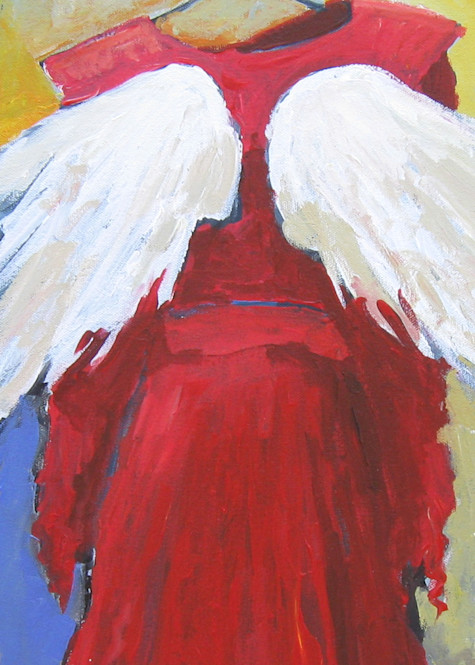 Closet Angel Red Art | terrycrump