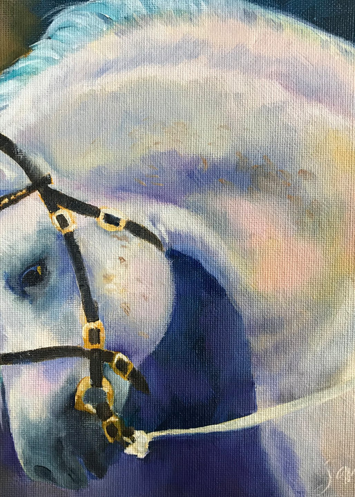 Horse Of A Different Color Art | Jan Thoreen Lewis Fine Art