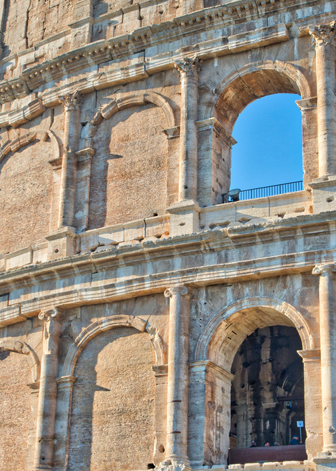 Roman Colosseum After Restoration Photography Art | zoeimagery.XYZ