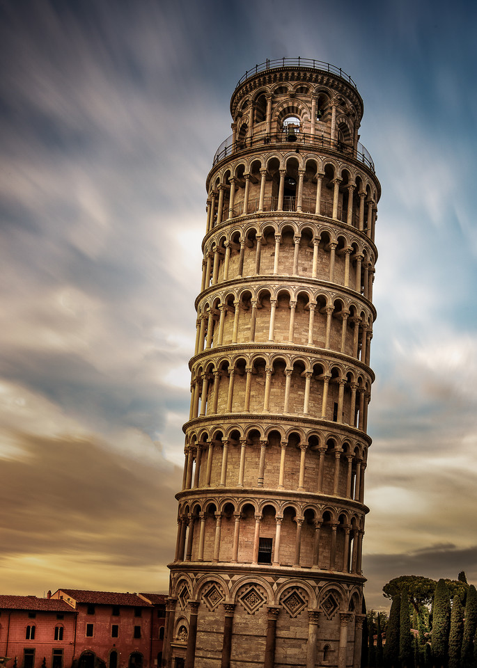 Iconic Leaning Tower of Pisa
