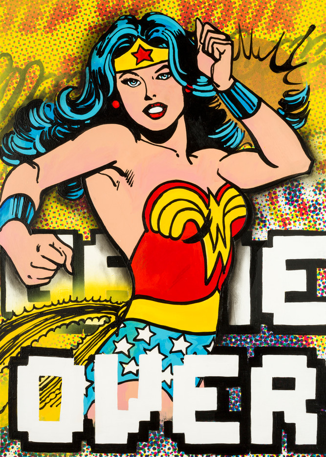 Wonder Woman   Game Over Art | Jeff Schaller